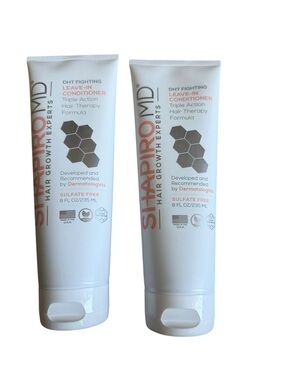 Shapiro MD hair growth expert Hair loss DHT Fighting Leave-In Conditioner Set